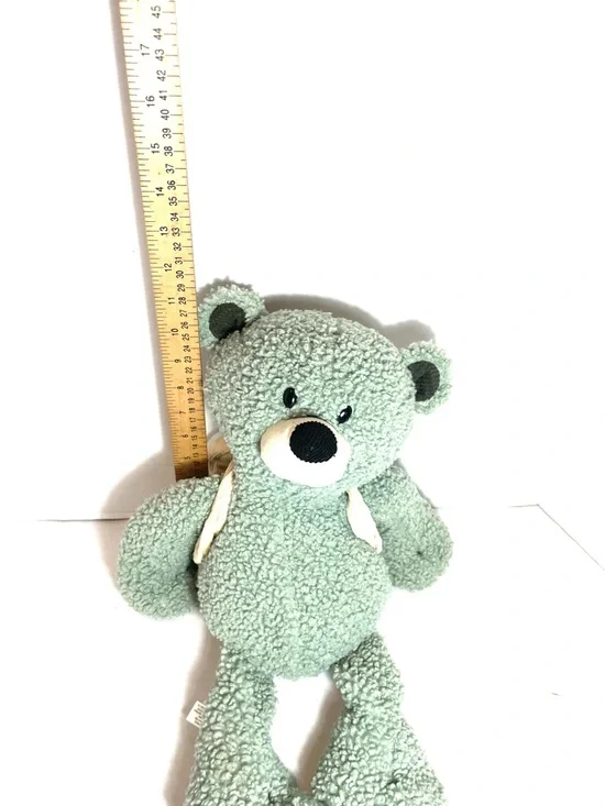 Demdaco My Journey Bear Plush Sage Green Teddy Soft Stuffed Animal Gift - Picture 7 of 10